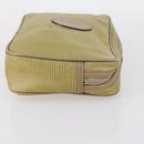 SAINT LAURENT Handtas Leer 2Delig Zwart Goud beige Auth am9229-12