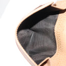 GUCCI Bifold Wallet Leather Outlet Beige Gold Beige 615525 Auth am9232-18