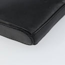 SAINT LAURENT Coin Purse Leather Black Auth am9233-15