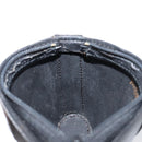 SAINT LAURENT Coin Purse Leather Black Auth am9233-18