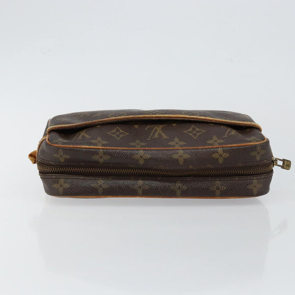LOUIS VUITTON Monogram Compiegne 23 Clutch Bag M51847 LV Auth am9238