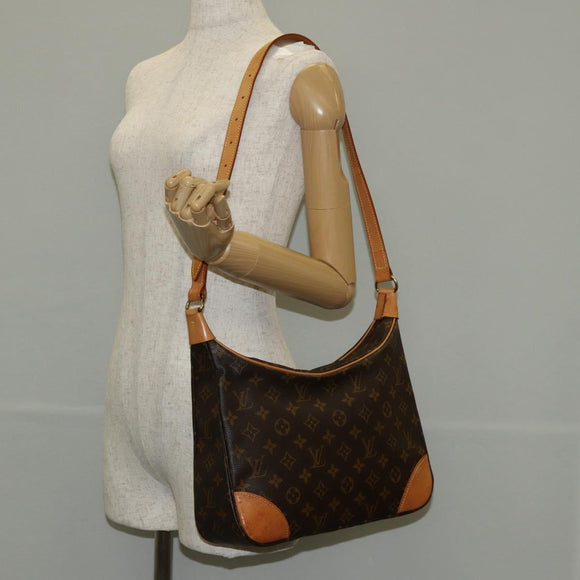 LOUIS VUITTON Monogram Boulogne 30 Shoulder Bag M51265 LV Auth am9239A