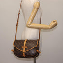 LOUIS VUITTON Monogram Saumur 30 Shoulder Bag M42256 LV Auth am9240-33