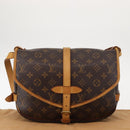 LOUIS VUITTON Monogram Saumur 30 Shoulder Bag M42256 LV Auth am9240-12