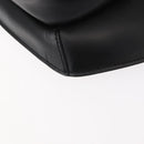 VERSACE Body Bag Leather Black Auth am9243-15