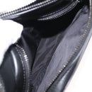 VERSACE Body Bag Leather Black Auth am9243-24