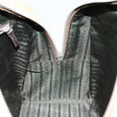 PRADA Shoulder Bag Leather Beige Silver Auth am9244-22