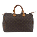 LOUIS VUITTON Monogram Speedy 35 Hand Bag Vintage M41524 LV Auth am9246-1