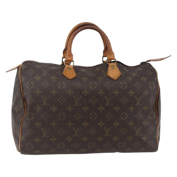 LOUIS VUITTON Monogram Speedy 35 Hand Bag Vintage M41524 LV Auth am9246