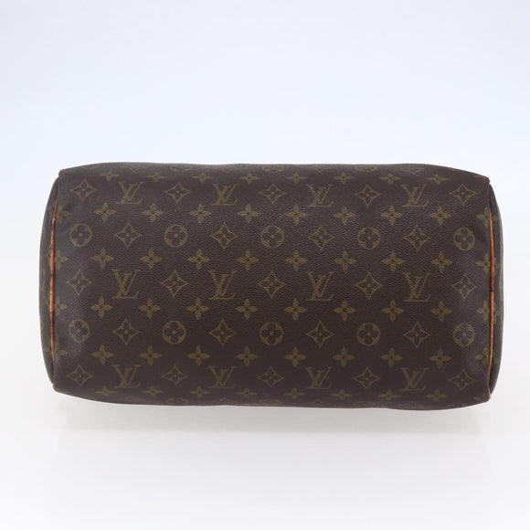LOUIS VUITTON Monogram Speedy 35 Hand Bag Vintage M41524 LV Auth am9246