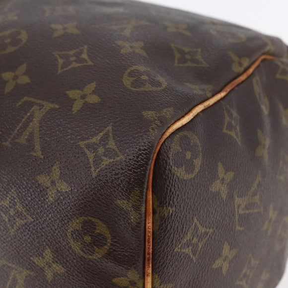 LOUIS VUITTON Monogram Speedy 35 Hand Bag Vintage M41524 LV Auth am9246