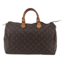 LOUIS VUITTON Monogram Speedy 35 Hand Bag Vintage M41524 LV Auth am9246-13