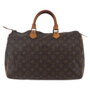 LOUIS VUITTON Monogram Speedy 35 Hand Bag Vintage M41524 LV Auth am9246-2