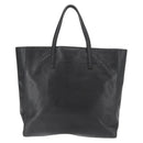 PRADA Tote Bag Safiano leather Black Silver Auth am9247-2