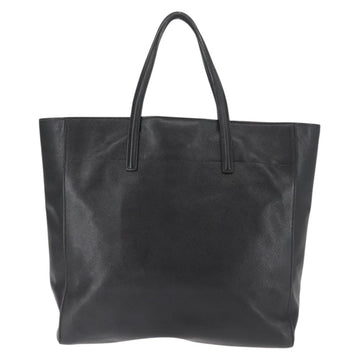 PRADA Tote Bag Safiano leather Black Silver Auth am9247 - 0