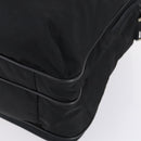 PRADA Boston Bag Nylon 2way Black Silver Auth am9248-12