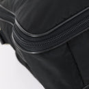 PRADA Boston Bag Nylon 2way Black Silver Auth am9248-15