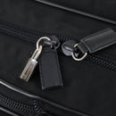 PRADA Boston Bag Nylon 2way Black Silver Auth am9248-19