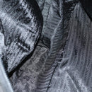 PRADA Boston Bag Nylon 2way Black Silver Auth am9248-21