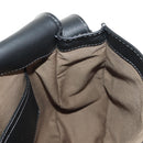 Chloe Mercy Shoulder Bag Leather Black Gold Auth am9250V-24