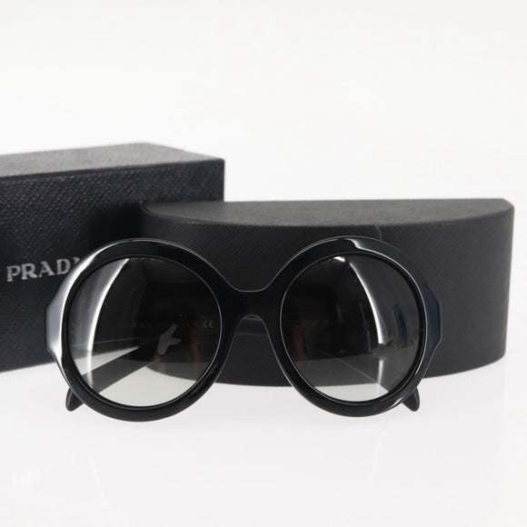PRADA Sunglasses plastic Black Auth am9251