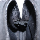 GUCCI GG Canvas Pouch Black Silver 74245 Auth am9252-14