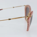 Miu Miu Sunglasses plastic Pink Auth am9253-9