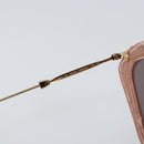 Miu Miu Sunglasses plastic Pink Auth am9253-12