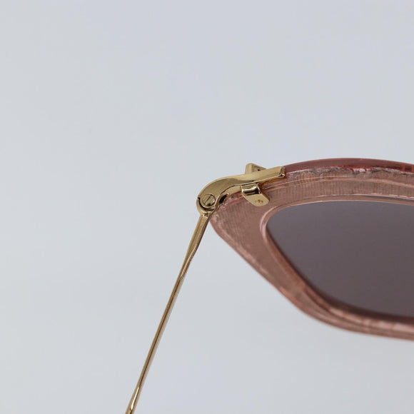 Miu Miu Sunglasses plastic Pink Auth am9253