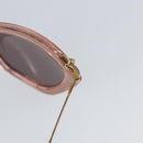 Miu Miu Sunglasses plastic Pink Auth am9253-17
