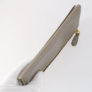 PRADA Wallet Leather Nylon 3 Set Gray Black Auth am9255-13