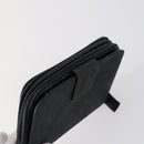 PRADA Wallet Leather Nylon 3 Set Gray Black Auth am9255-19