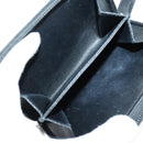 PRADA Wallet Leather Nylon 3 Set Gray Black Auth am9255-21