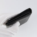 PRADA Wallet Leather Nylon 3 Set Gray Black Auth am9255-4