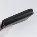 PRADA Wallet Leather Nylon 3 Set Gray Black Auth am9255-5