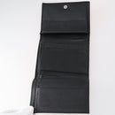 PRADA Wallet Leather Nylon 3 Set Gray Black Auth am9255-7