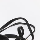 Coach Backpack Leather Black Gold Auth am9257-15