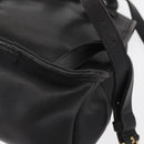 Coach Backpack Leather Black Gold Auth am9257-18