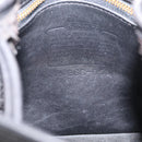 Coach Backpack Leather Black Gold Auth am9257-12