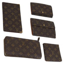 LOUIS VUITTON Monogram Wallet 5 Set LV Auth am9259-1