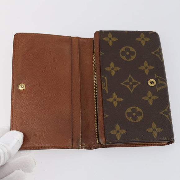 LOUIS VUITTON Monogram Wallet 5 Set LV Auth am9259