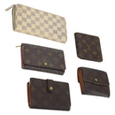 LOUIS VUITTON Monogram Wallet 5 Set LV Auth am9260-1
