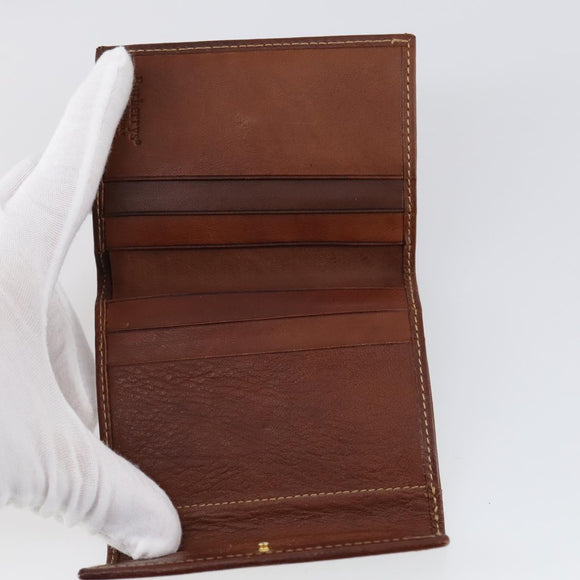 Berluti Burberry Chloe Miu Miu Wallet Leather 5 Set Black Brown Auth am9261