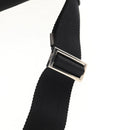 PRADA Shoulder Bag Nylon Black Silver Auth am9263V-14