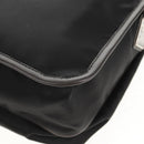 PRADA Shoulder Bag Nylon Black Silver Auth am9263V-20