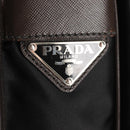 PRADA Shoulder Bag Nylon Black Silver Auth am9263V-21