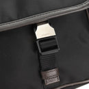 PRADA Shoulder Bag Nylon Black Silver Auth am9263V-23