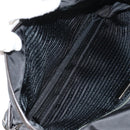 PRADA Shoulder Bag Nylon Black Silver Auth am9263V-11