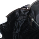 PRADA Shoulder Bag Nylon Black Silver Auth am9263V-27