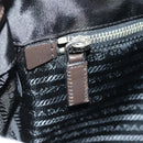 PRADA Shoulder Bag Nylon Black Silver Auth am9263V-29